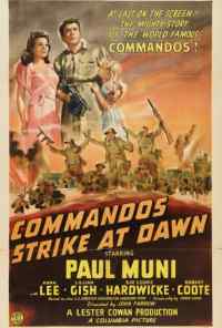 смотреть Коммандос атакуют на рассвете (1942) онлайн бесплатно в хорошем качестве без регистрации