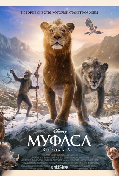 смотреть Муфаса: Король Лев (2024) онлайн бесплатно в хорошем качестве без регистрации