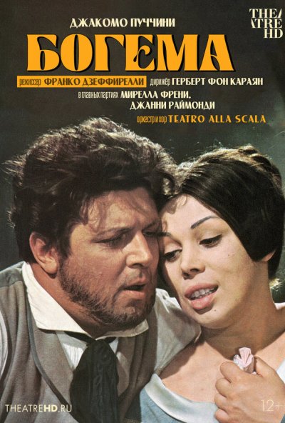 смотреть Дзеффирелли: Богема (1965) онлайн бесплатно в хорошем качестве без регистрации